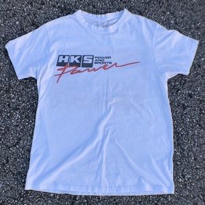 VINTAGE 90s TAGGED HKS POWER SHIRT